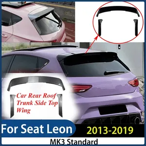 Alerón Lateral Superior Trasero para Techo de Coche Seat MK3 Estándar 2013-2019, Embellecedor de Ventana, Kit de Carrocería Exterior Tuning - Product Image 1