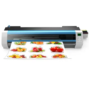 גבוהה באיכות a3 a2 a1 a0 דיגיטלי הזרקת דיו צבע ויניל מדבקת הדפסת מכונת הדפסת לחתוך ecosolvent מדפסת חותך פלוטר מדפסת