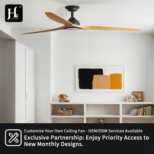 Ventilador de Techo LED Decorativo Moderno de 18W con Luz de 3 Colores, Motor de CC de 220V, Bajo Consumo de Energía, 3 Aspas - Product Image 6