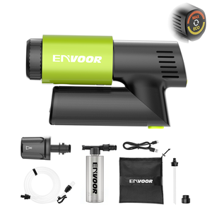 Nettoyeur haute pression sans fil, poignée pliable, éclairage LED affichant MAX/ECO, buse 4 <span class=keywords><strong>en</strong></span> 1, 5 accessoires inclus - Product Image 1