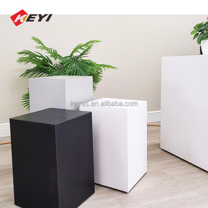 Highly Recommended Custom Black and White <strong>Plinth</strong> Pedestal / <strong>Wood</strong> <strong>Plinth</strong> - Product Image 3