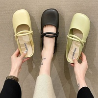 Nouvelles sandales décontractées d'été pour femmes, style mule à bout fermé, à enfiler, tendance mode pour le commerce électronique transfrontalier