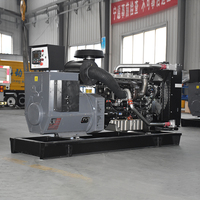 Générateur diesel silencieux Perkins 180 kVA 150 kW avec ATS, démarrage automatique, contrôleur Deep Sea, triphasé, pour usine, entrepôt, alimentation de secours d'urgence