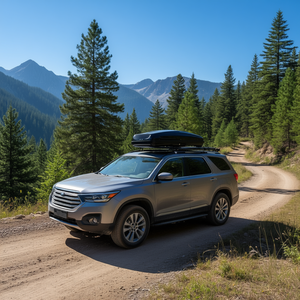 Boîte de rangement pour bagages Rooftop Cargo Carrier 8 pieds cubes en ABS pour SUV et voitures à ouverture arrière - Product Image 2