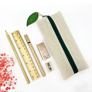 Wholesale Back To School Eco Friendly Stationery Products For Kids School Kit Supplies Environmentally Friendly Stationery Set