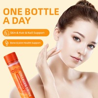 Collagène de beauté premium pour les cheveux, la peau, les ongles, les os et les articulations, boisson au collagène avec 6000 mg de peptides de collagène marin