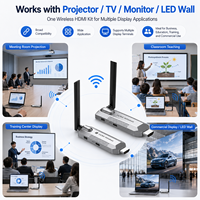 Émetteur-récepteur vidéo audio sans fil HDMI 1.4 1080P 60Hz avec antenne externe pour moniteur mural LED projecteur