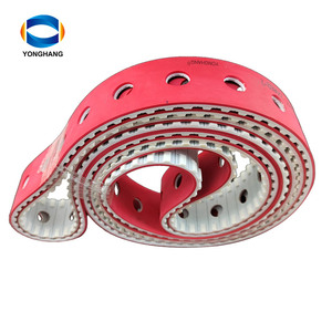 T10 L cao su màu đỏ Vòng PU Đồng bộ thời gian thắt lưng với lỗ tùy chỉnh OEM hỗ trợ - Product Image 3
