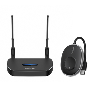 Mirascreen Q5 + R1 HDMI không dây donge HDMI Extender Adapter Transmitter Receiver video mở rộng 50M Miracast cho TV máy tính xách tay điện thoại - Product Image 2