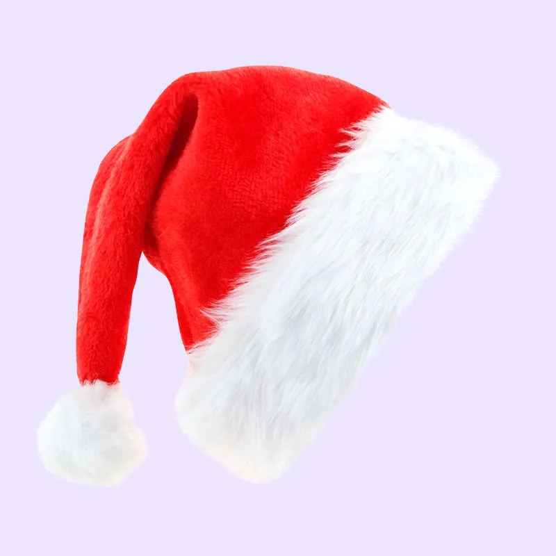 Selamat Tahun Baru Hadiah Topi Natal Santa Hunan, Dekorasi Topi Natal, Topi Natal Anak-anak