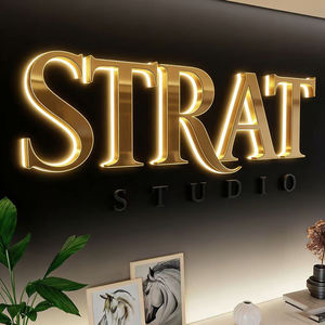 Enseignes lumineuses LED personnalisées pour entreprises, enseignes 3D rétroéclairées, panneaux publicitaires LED, logos, enseignes LED extérieures pour devantures de magasins - Product Image 1