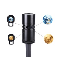 Projecteur led USB avec support rotatif à 360 degrés, 2 en 1, lampe de Projection de la terre, utilisable sur une Table