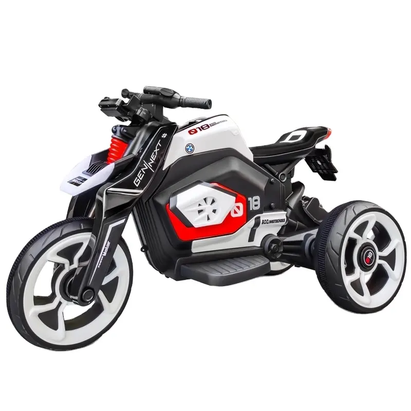ขายเด็กข้ามประเทศรถจักรยานยนต์12V Dual-Drive เด็กรถจักรยานยนต์ไฟฟ้าของเล่นรถ