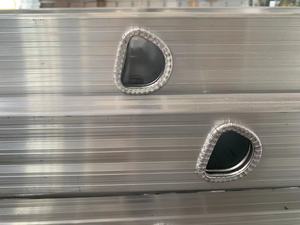 Thang Mái Nhôm Tùy Chỉnh, Thang Mở Rộng Đứng Nhôm Cấu Hình H, Thang Gác Mái Nhôm Có Thể Gập Lại - Product Image 4