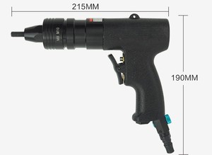 Pistola de <span class=keywords><strong>remache</strong></span> ciego de aleación de aluminio de mano resistente para construcción y uso industrial - Product Image 4