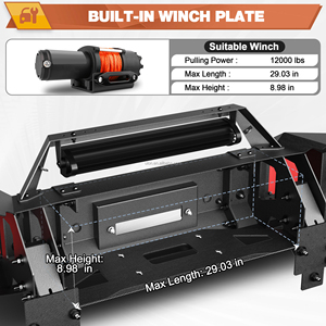 Parachoques Delantero Todoterreno <span class=keywords><strong>4x4</strong></span> para <span class=keywords><strong>Toyota</strong></span> <span class=keywords><strong>Tacoma</strong></span> de Segunda Generación 2005 2006 2007 2008 2009 2010 2011 <span class=keywords><strong>2012</strong></span> 2013 2014 2015 - Product Image 5