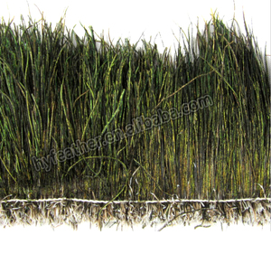 Tinto naturale di <span class=keywords><strong>pavone</strong></span> con corde Herl <span class=keywords><strong>piume</strong></span> di <span class=keywords><strong>pavone</strong></span> per la mosca che lega materiale pesca Costume Fascinator accessori per capelli - Product Image 5