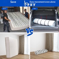 Sac de compression pour matelas et couette personnalisé 230x200cm, prévention des fuites d'air, protection contre la poussière/l'humidité, gain de place, 80% de rangement