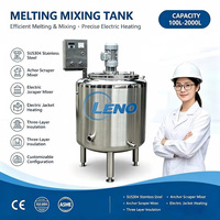 Système de chauffage industriel continu en ligne à haute efficacité, cuve de fusion à bain-marie pour beurre, cacao et chocolat