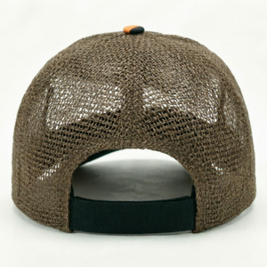 Casquette de baseball camouflage brodée, logo personnalisable, fermeture Velcro, construction à six panneaux, camouflage, voyage en plein air, dos en maille - Product Image 6