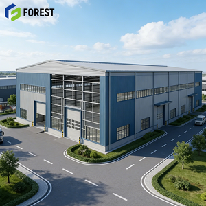 Parque Logístico de Estructura de Acero PEB Industrial de Primera Calidad para Centro Logístico de Comercio Electrónico, Fábrica con Certificación ISO9001 - Product Image 1