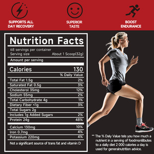 Siêu lọc Whey Protein tập trung 80% | hấp thụ nhanh chóng Châu Âu có nguồn gốc WHEY PROTEIN | phòng thí nghiệm xác minh hồ sơ axit amin - Product Image 4