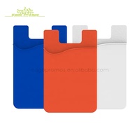 Portefeuille de téléphone portable en silicone tendance 2027, avec autocollant 3M, pochette à cartes en silicone pour Android et iPhone – Vente chaude