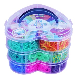 ยางร้อยเชือกคุณภาพสูง 3 ชั้น สีสันสดใส สำหรับเด็ก ทำเองได้ - Product Image 6