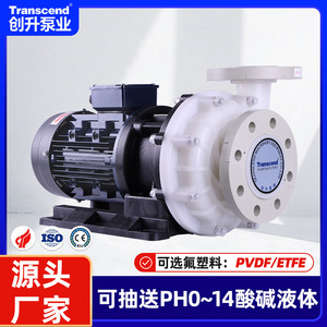 Bomba Magnética Transcend de PTFE de 25 mm, Bomba Centrífuga para Líquidos Corrosivos Químicos, Horizontal, de Impulsor Único - Product Image 5
