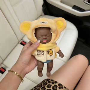 <span class=keywords><strong>Muñeca</strong></span> Negra Famosa en Internet de 14 cm, <span class=keywords><strong>Muñeca</strong></span> de Peluche Estilo Británico Súper Linda con Traje de Rey, Juguete de Moda Natasha - Product Image 3