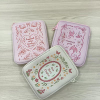 Sarung Buku Kindle E-reader Anti Air Kasual Mewah Sederhana dari Neoprena dengan Logo Kustom dan Resleting
