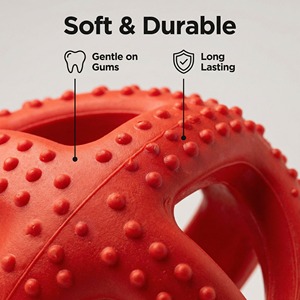 Nuevo Juguete Masticable de TPR Resistente para Perros, OEM y ODM, para Limpieza de Dientes, Juguete de Goma para Mascotas, para Masticadores Agresivos - Product Image 5