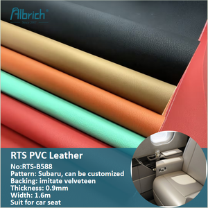 Cuero Sintético <span class=keywords><strong>de</strong></span> PVC Rexine <span class=keywords><strong>de</strong></span> Alta Calidad y Colorido <span class=keywords><strong>de</strong></span> 0.9mm RTS para <span class=keywords><strong>Tapicería</strong></span> <span class=keywords><strong>de</strong></span> Asientos <span class=keywords><strong>de</strong></span> Auto B588 - Product Image 1