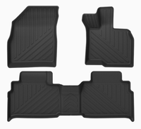 Tapis de sol toutes saisons sur mesure pour Chery TIGGO7 2025 – Doublures imperméables pour protection intérieure de voiture (conduite à droite)
