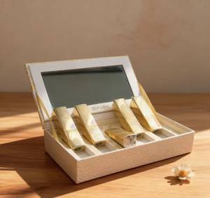 2026 Luxury Brand Lipstick Sample <b>Set</b> Five Pieces Case Gold Tube High Quality Mineral Waterproofing - Product Image 6