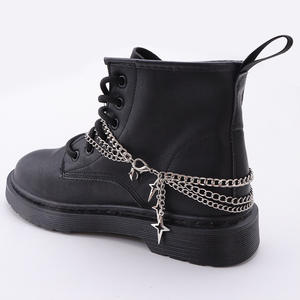 Multi Layered Star Shoe <b>Chain</b> Zinc Alloy Unisex Casual Martin <b>Boot</b> Accessory - Product Image 1