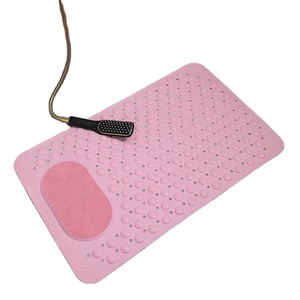 Tapis de baignoire intérieur moderne antidérapant en TPE avec ventouse pour les fuites d'eau poreuses Installation facile Tapis adhésif anti-lutte - Product Image 2
