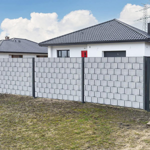 Sichtschutzstreifen 450gsm 19cm * 35m con 20 clips Valla de cinta de privacidad Valla de pantalla de tira de PVC - Product Image 4