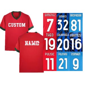 Maillot de football en gros, version thaïlandaise, club Inter Milan # 25 Maillots de Foot Imprimés de Haute Qualité, Édition Joueur, Taille DIY Rétro 26/27 - Product Image 3