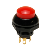 Nuevo Interruptor de Botón Pulsador OTTO Original P9-213121 de Latón y Plástico, Momentáneo, Montaje en Panel, 1NO1NC, IP64, 28V DC, Control Industrial