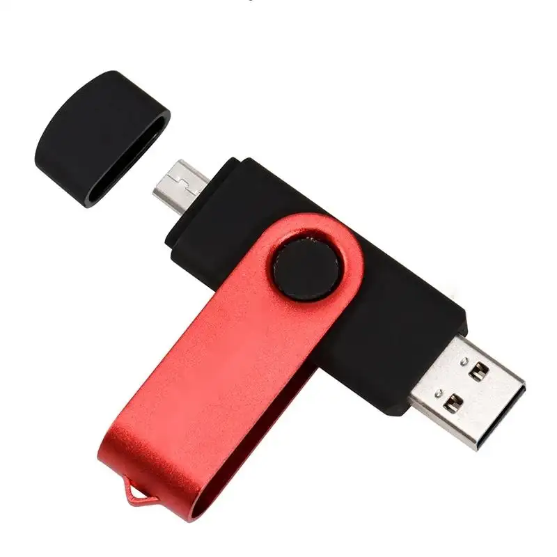 BZXTECH 2 in 1 for Android Micro OTG USB flash drive with 128G 64G 32G 16G memory disk