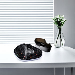 Masajeador de cabeza eléctrico Vibración inteligente y terapia de calefacción para relajación y alivio del estrés - Product Image 4