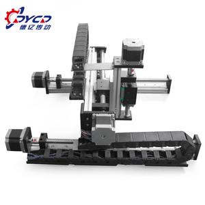 Gantry Robot 4-Achsen XYZ Schiebe tisch CNC-Maschine <span class=keywords><strong>Linear</strong></span> führung Drehmaschinen befestigungen Kunden spezifisch hochpräzise 50-1000mm 25kg Last lager - Product Image 2