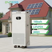 بطارية Dyness PowerBrick SC بسعة 16 كيلوواط ساعة، 51.2 فولت، 314 أمبير ساعة، ليثيوم فوسفات الحديد، لتخزين الطاقة المنزلية، 8 كيلوواط، 2 ساعة، 8000 دورة، بطاريات ليثيوم