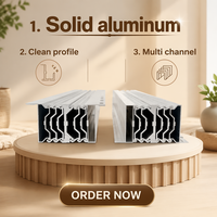 Quincaillerie pour table à manger extensible en alliage d'aluminium Rallonge de meuble de salon Mécanisme coulissant pliable pour utilisation dans les armoires à tiroirs