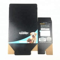 Caja de exhibición de venta al por menor impresa personalizada de fábrica caja de exhibición de embalaje de café de comida de cartón corrugado fuerte