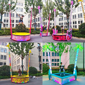 <span class=keywords><strong>Cama</strong></span> Elástica Inflable Portátil para Niños, <span class=keywords><strong>Cama</strong></span> Elástica Individual Inflable para Exteriores, Equipo de Entretenimiento, Venta al Por Mayor de Fábrica - Product Image 3