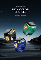 Vente en gros Iqibla Smart Ring Prière musulmane Électronique Numérique Zikr Ring Smart Tasbeeh Compteur Écran tactile Islamique