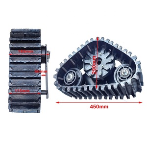 Juegos <span class=keywords><strong>de</strong></span> Ruedas con Orugas <span class=keywords><strong>de</strong></span> Goma para ATV UTV Buggy Moto <span class=keywords><strong>de</strong></span> Nieve Quad Moto <span class=keywords><strong>de</strong></span> Cross Motocicleta Eléctrica 50cc-250cc Sistema <span class=keywords><strong>de</strong></span> Orugas para Arena y Nieve - Product Image 2