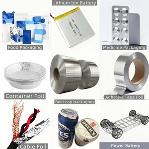 ورق تغليف طعام عالي الجودة فائق الرقة من رقائق الألومنيوم المعدنية مع طبقة من رقائق الألومنيوم - Product Image 6